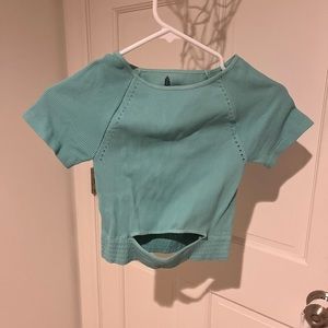 Free People Movement Cut it Out Short Sleeve